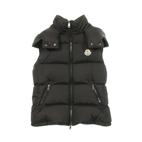 MONCLER GALLINULE 羽絨背心 1A51M00 尼龍黑色 二手 女款 2 碼