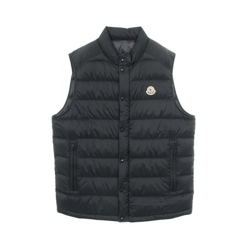 MONCLER BARTHE 羽絨背心 1A00022 尼龍海軍藍 二手 男款 4 碼