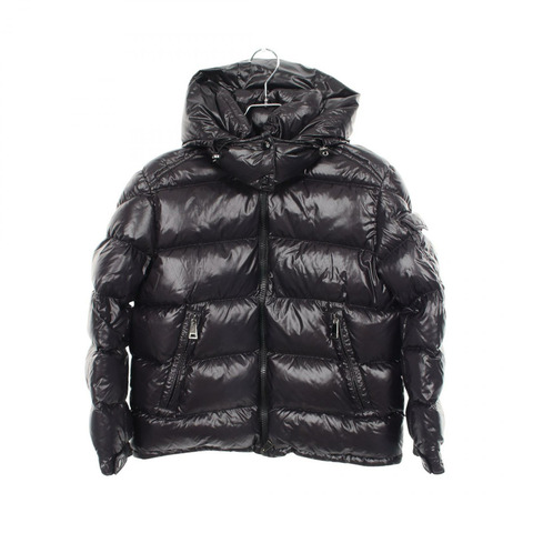 MONCLER FUSTET 羽絨衣外套 1A00084 尼龍 黑色 二手 男款 2 碼