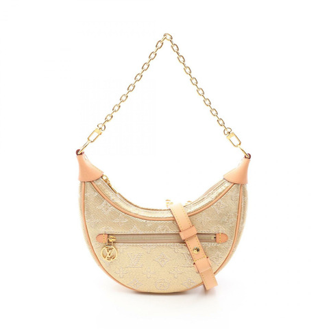 路易威登 Loop Monogram Laminated Jacquard Chain Shoulder Handbag M22928 LV