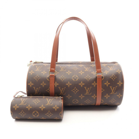 路易威登 Papillon 30 老手提包 M51365 Monogram 帆布皮革二手