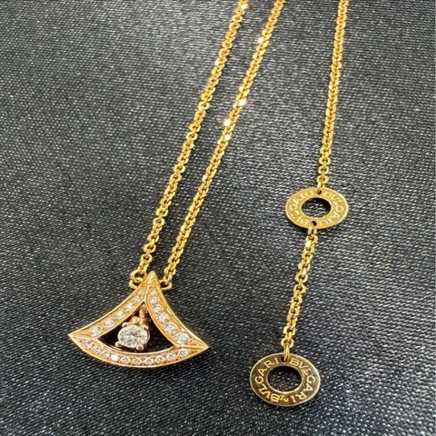 BVLGARI 18k鑽石項鍊
