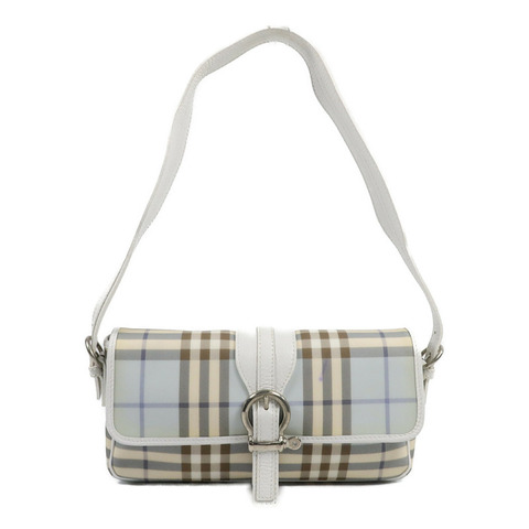 BURBERRY 塗層帆布Shoulder Bag肩背袋