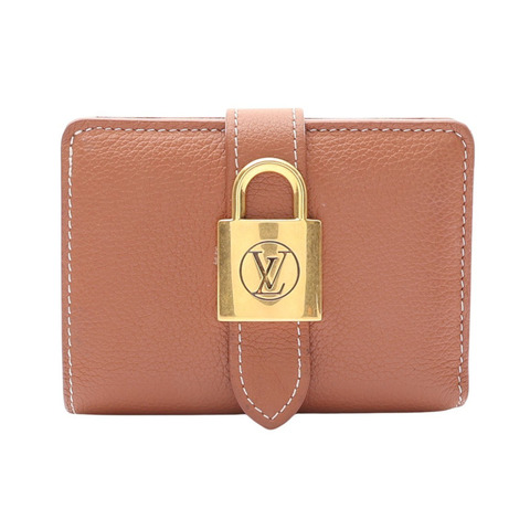 LOUIS VUITTON LV 路易威登 Portefeuille Low Key 二折短夾 棕色 牛皮 M12148