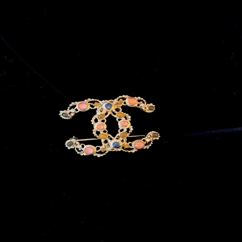 Chanel 17A大都会系列高级手工坊琉璃胸针~~