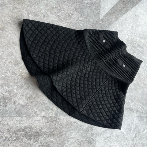 Chanel 13k黑色菱格半裙fr34~~