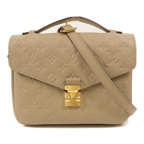 LOUIS VUITTON Monogram Empreinte Pochette Metis手挽肩背兩用袋