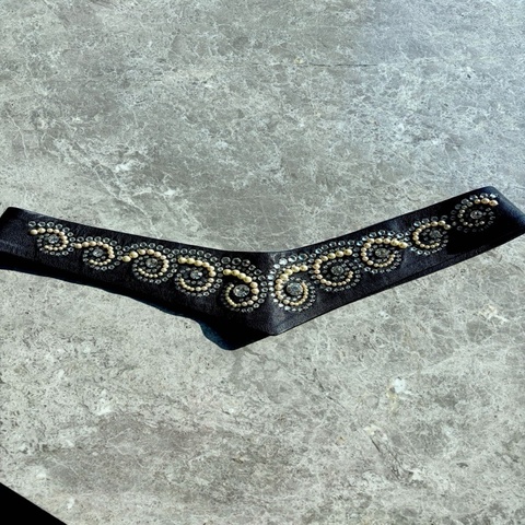 Chanel02A珍珠水钻腰带~~
