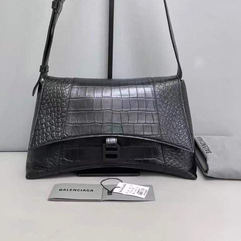 Balenciaga 巴黎世家 沙漏包 新中號 黑色