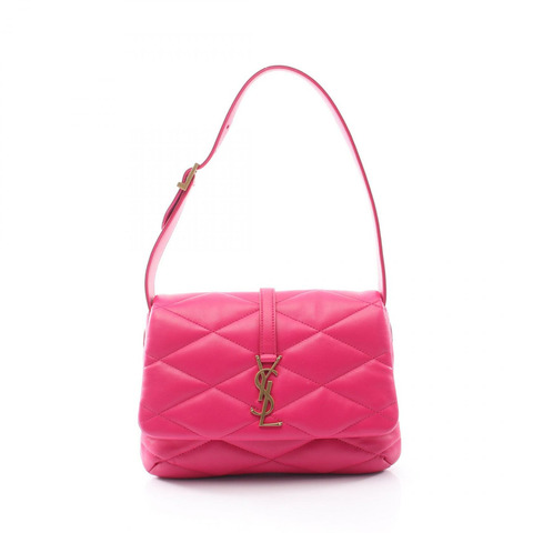 SAINT LAURENT PARIS LE57 單肩包 698567 皮革 粉紅色 二手 女士