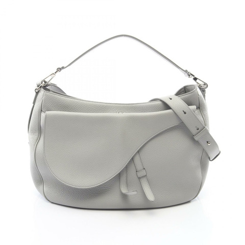 Dior Saddle Soft Bag 2WAY 手提包 皮革 藍色 二手 女士