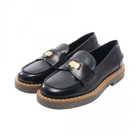 Miu Miu Coin 便士樂福鞋，黑色真皮，二手女款
