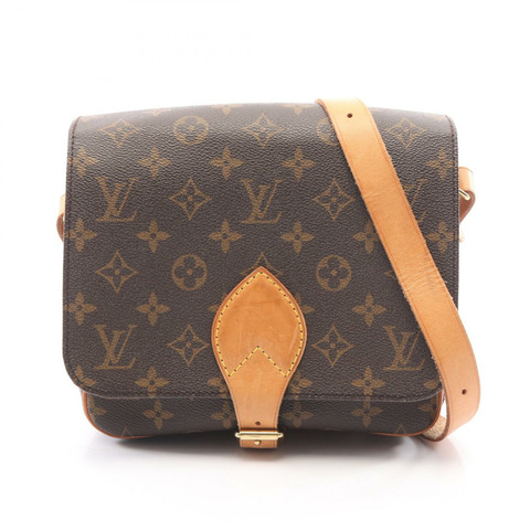 路易威登 Cult Ciel MM Monogram 肩背包 M51253 PVC 塗層帆布皮革棕色二手女款