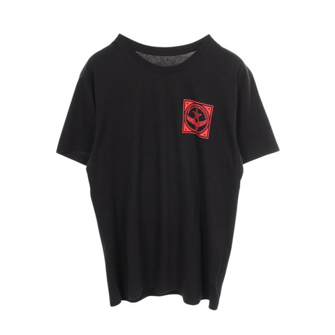 CHROME HEARTS FOTI 背面印花短袖T卹，純棉材質，黑色/紅色，二手男款