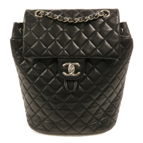 CHANEL 羊皮皮革Urban Spirit Backpack背包