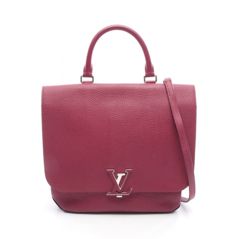 路易威登 Volta Parnassea 2WAY 手提包 M50544 Taurillon Clemence 皮革 Taurillon Clemence 皮革 粉紅色 二手