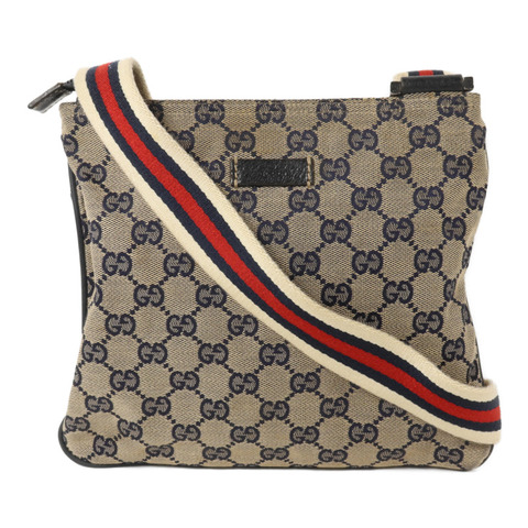 GUCCI 帆布Sherry Line Small肩背袋