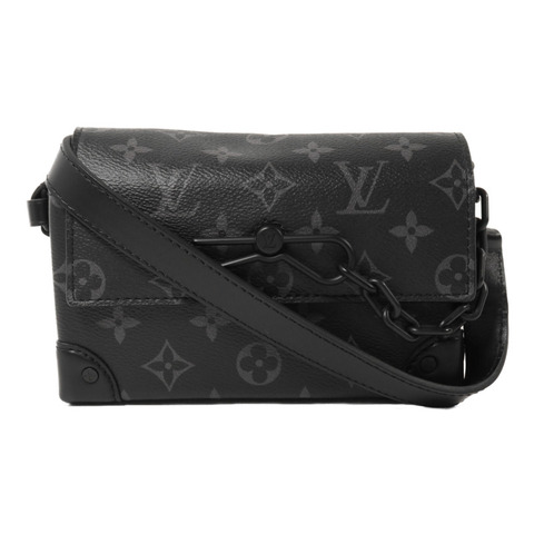 LOUIS VUITTON Monogram Eclipse Steamer Wearable Wallet肩背袋