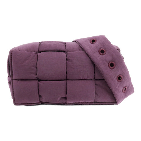 BOTTEGA VENETA 尼龍Padded Tech Cassette Mini肩背袋