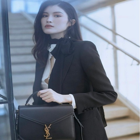 Saint Laurent Cassandra Top Handle 手提兩用信封包