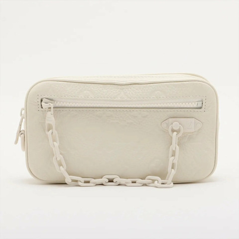 路易威登 Monogram Empreinte Pochette Volga M53551 男士皮革第二包手拿包