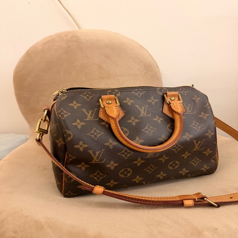 ❤️LV Speedy 25 原廠背帶款❤️