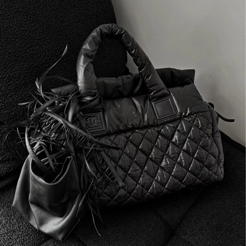 💎Chanel香奈兒｜Coco Cocoon羽絨包｜98新