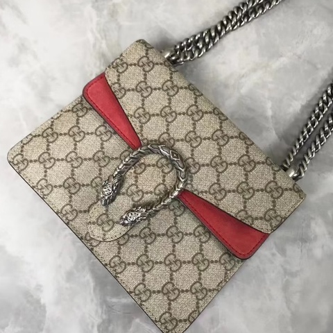 ✨Gucci｜Dionysus酒神小號鏈條包｜98新