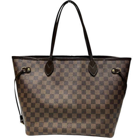 路易威登 Neverfull MM 手提包，Damier Toile 帆布皮革，N51105