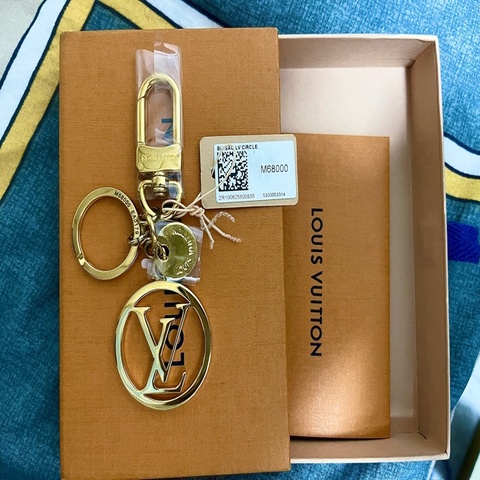 22弄 未使用 Louis Vuitton LV M68000 鑰匙圈 鑰匙扣 鑰匙釦 吊飾 掛飾