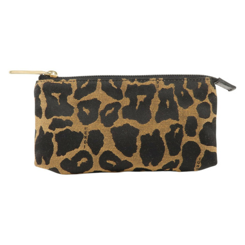 FENDI 帆布Vintage Cosmetic Pouch金扣小袋
