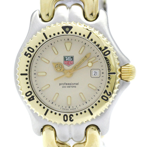 TAG HEUER Sel Professional 200公尺鍍金鋼錶 WG1321 拋光