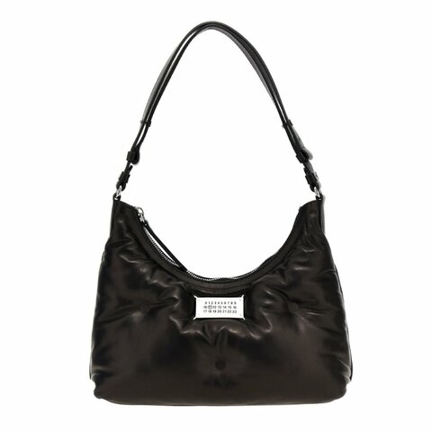 【Maison Margiela】Glam Slam Small Hobo 小款 腋下包 肩背包 斜背包 黑色 SB3WG0024P4300T8013