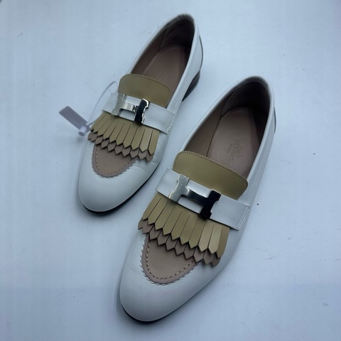 Hermes 愛馬仕 流蘇樂福鞋 36.5碼