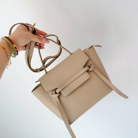 98♥️Celine Nano Belt Bag 奶茶色