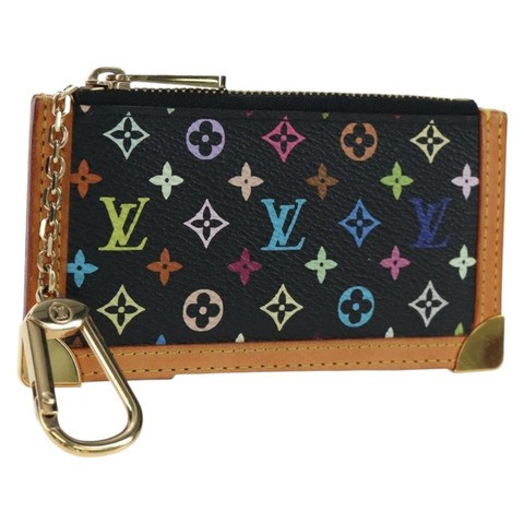 路易威登 Monogram Multicolor Pochette Cles 手拿包 黑色 M13664 正品 192602M