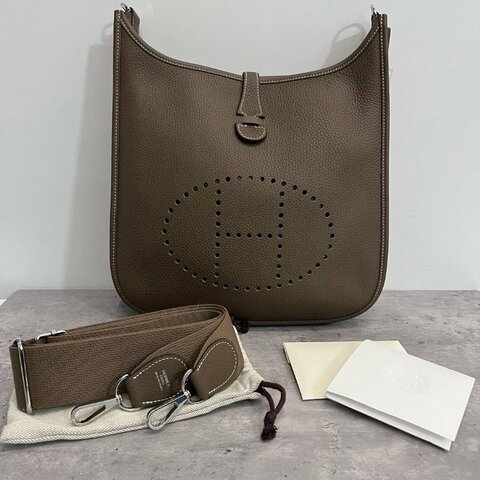 Hermes Evelyne 29 大象灰 U刻
