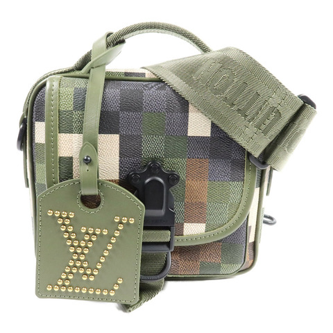 LOUIS VUITTON Damoflage Taigarama Quest Messenger手挽肩背兩用袋