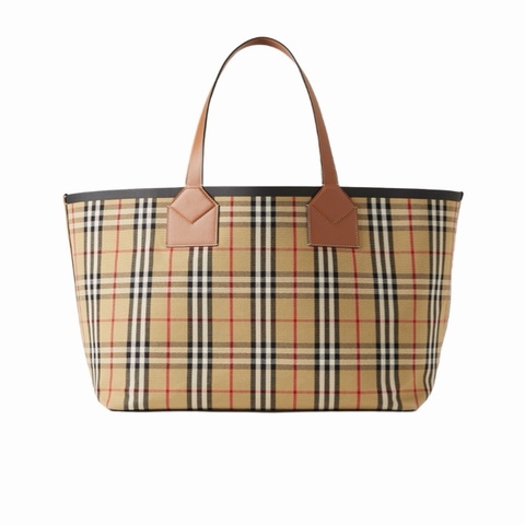 Burberry 女士 London  格紋大號手提包均碼碼61cm*22cm*35cm