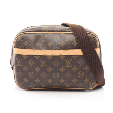 路易威登 Reporter PM 單肩斜背包 M45254 Monogram 帆布 二手 LV