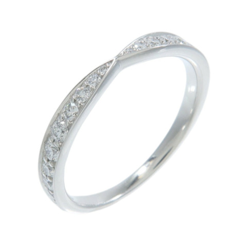 TIFFANY＆CO PT950鉑金Harmony Ring Diamond鑽石戒指