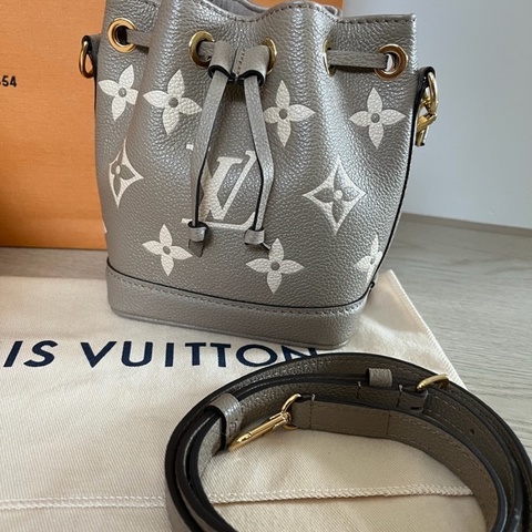 LV nano noe 水桶包大象灰