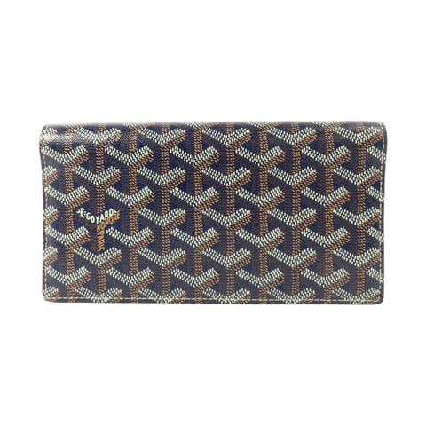 GOYARD 塗層帆布Richelieu Wallet銀扣長錢包