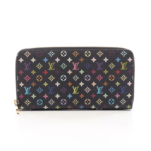 路易威登 Zippy Around 長版皮夾 M60243 Monogram Multicolor 帆布 BK 二手