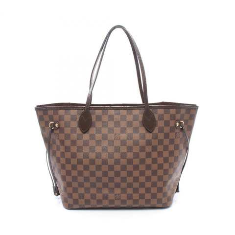 路易威登 Neverfull MM 手提單肩包 N41358 Damier 帆布櫻桃紅 二手 LV