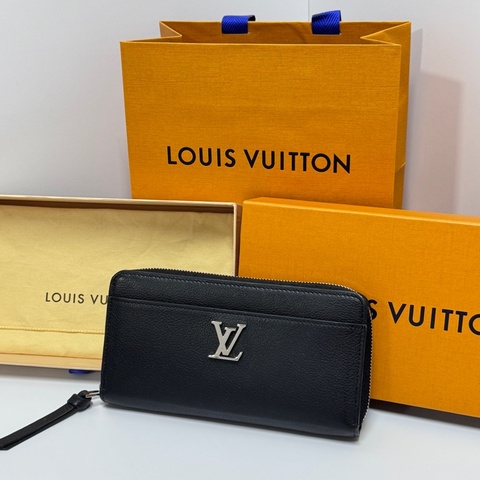 （極新全配🎁） LV Zippy Lockme 專櫃高級款牛皮 長夾 專櫃42500