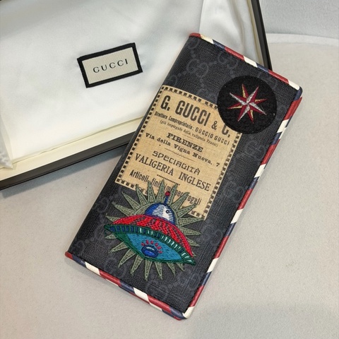 GUCCI Night Courier GG Supreme長夾 XC865