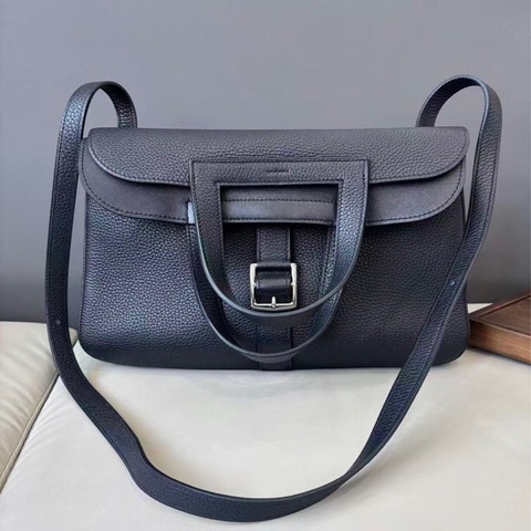 Hermes Halzen 31 黑銀 9新配件塵袋