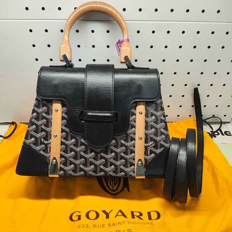戈雅Goyard 西貢黑色 14編碼 原始成色