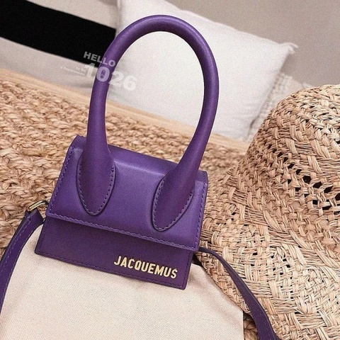 +1026+全新真品 Jacquemus Le chiquito mini bag 迷你包小廢包 側背長背帶 皮革小方包
